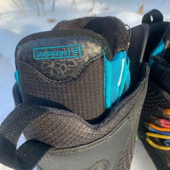 Womens thirty two TM 2 snowboard boots w burton imprint2 liners - Picture 3 of 6